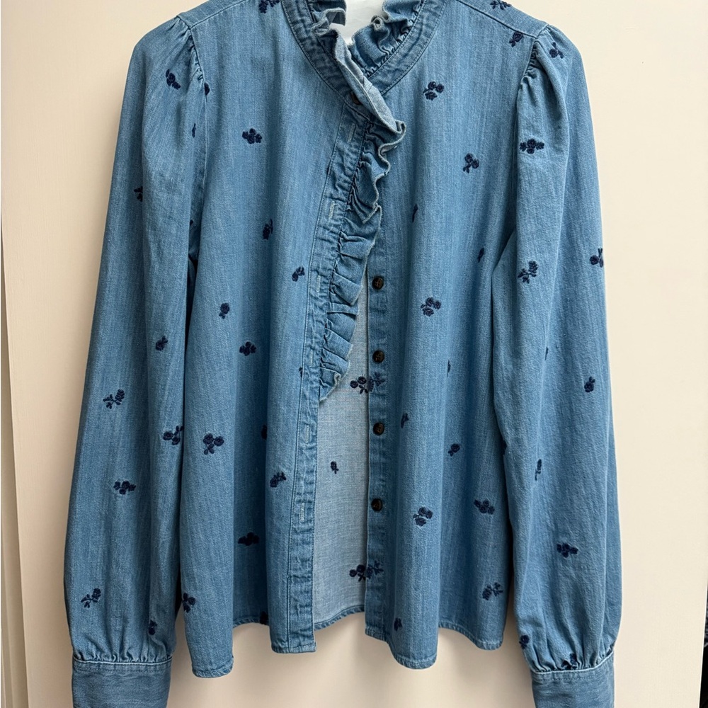 Sezane chlo blouse